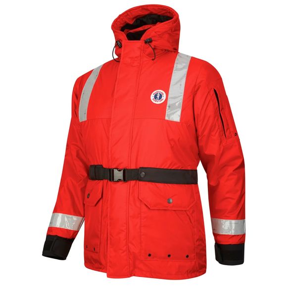 Mustang Survival MC1534 GS ThermoSystem Plus Float Coat Life Jacket Vest PFD - Picture 1 of 4
